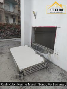 Raylı Kolon Kesme Mersin Sonuç Ve Başlangıç