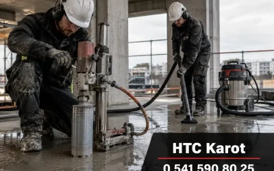 Boru geçiş deliği açma