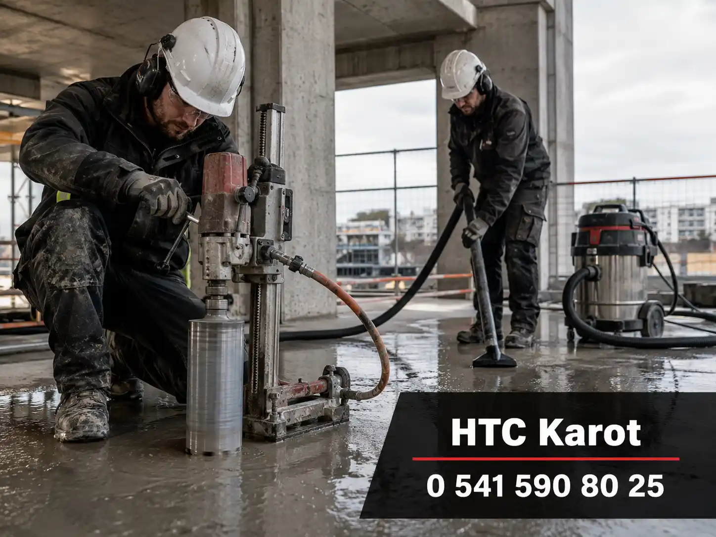 Boru geçiş deliği açma