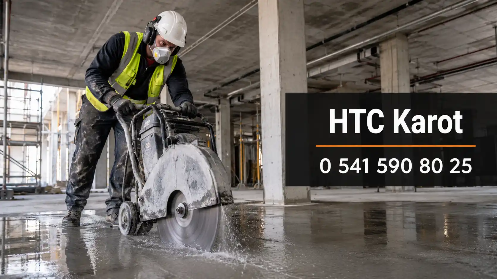 Beton kesme makinesi